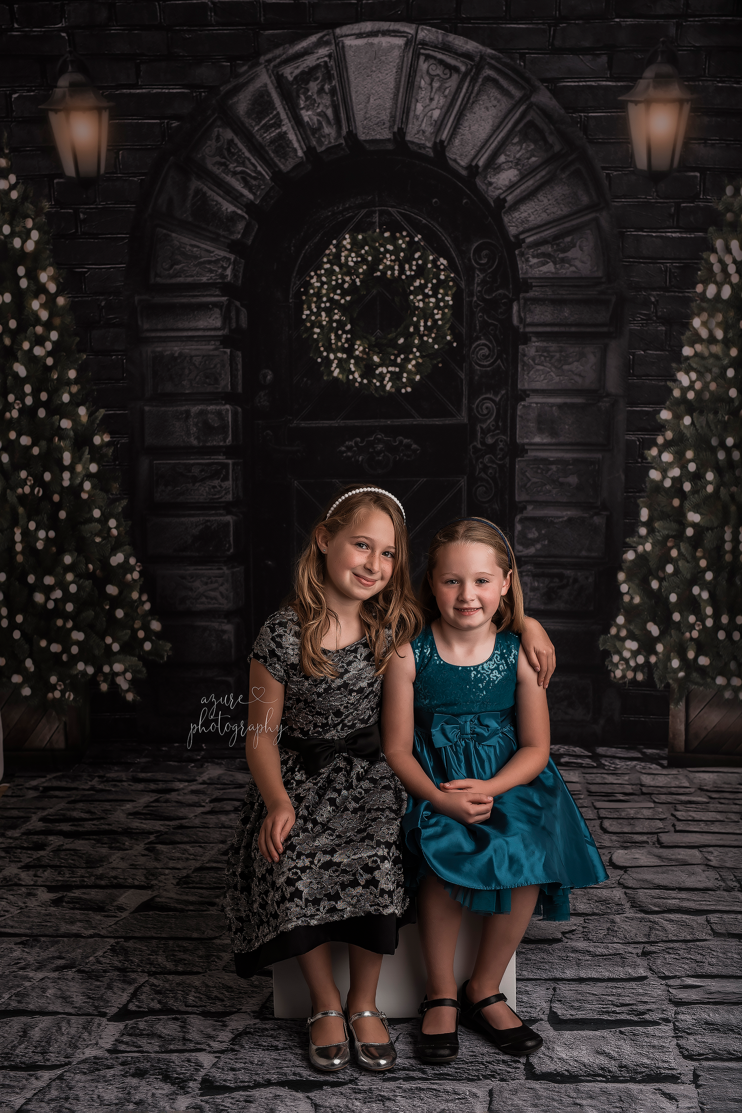 Merry Brick Entry by Lilly Bear Studio Props sold by Lilly Bear Studio Props, christmas - holiday