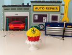 Auto Shop by Lilly Bear Studio Props sold by Lilly Bear Studio Props, fabric - poly - vinyl - Wrinkle Free Fabric