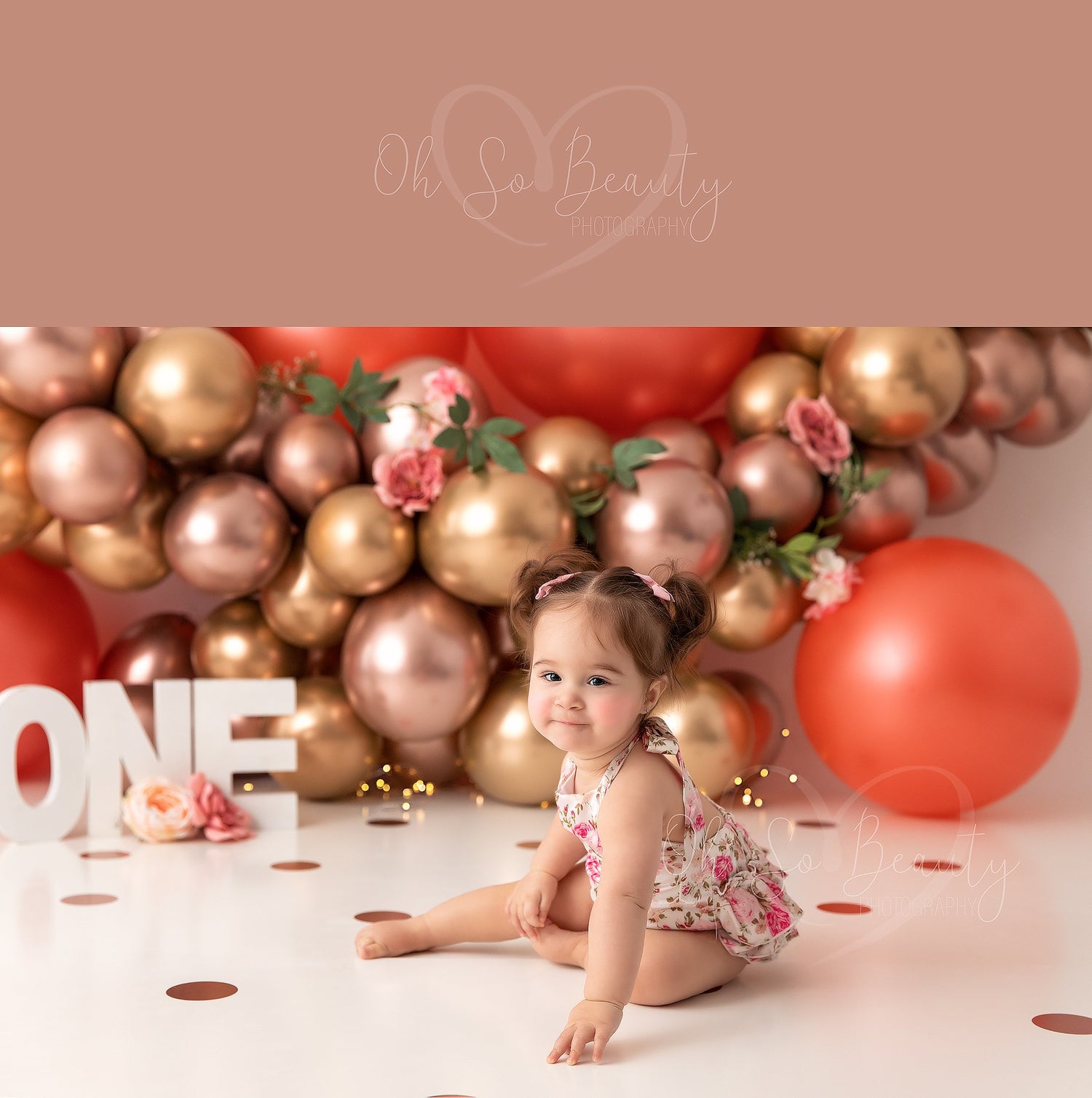 Rosie by OhSoBeauty Photography sold by Lilly Bear Studio Props, balloon garland - balloon party - balloon wall - ballo