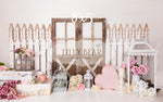 Vintage Garden by Meagan Paige Photography sold by Lilly Bear Studio Props, FABRICS - floral - garden - girl - spring