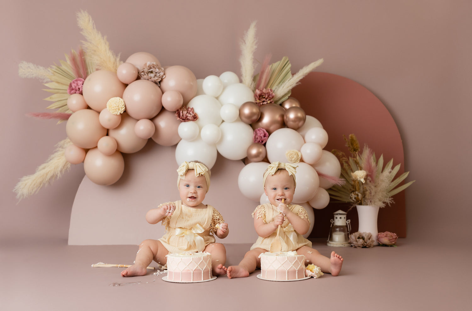 Mauve Over Boho - Lilly Bear Studio Props, boho, boho balloon garland, boho balloons, boho chic, boho garland, boho rings, boho spring, FABRICS, one