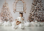 Creamy White Christmas by Lilly Bear Studio Props sold by Lilly Bear Studio Props, christmas - Fabric - holiday - Wrink
