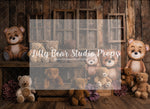 Teddy Bear Fun with Flowers - Lilly Bear Studio Props, boho teddy, Fabric, FABRICS, teddy, teddy bear, teddy bear love, teddy bear picnic, teddy bears, teddys