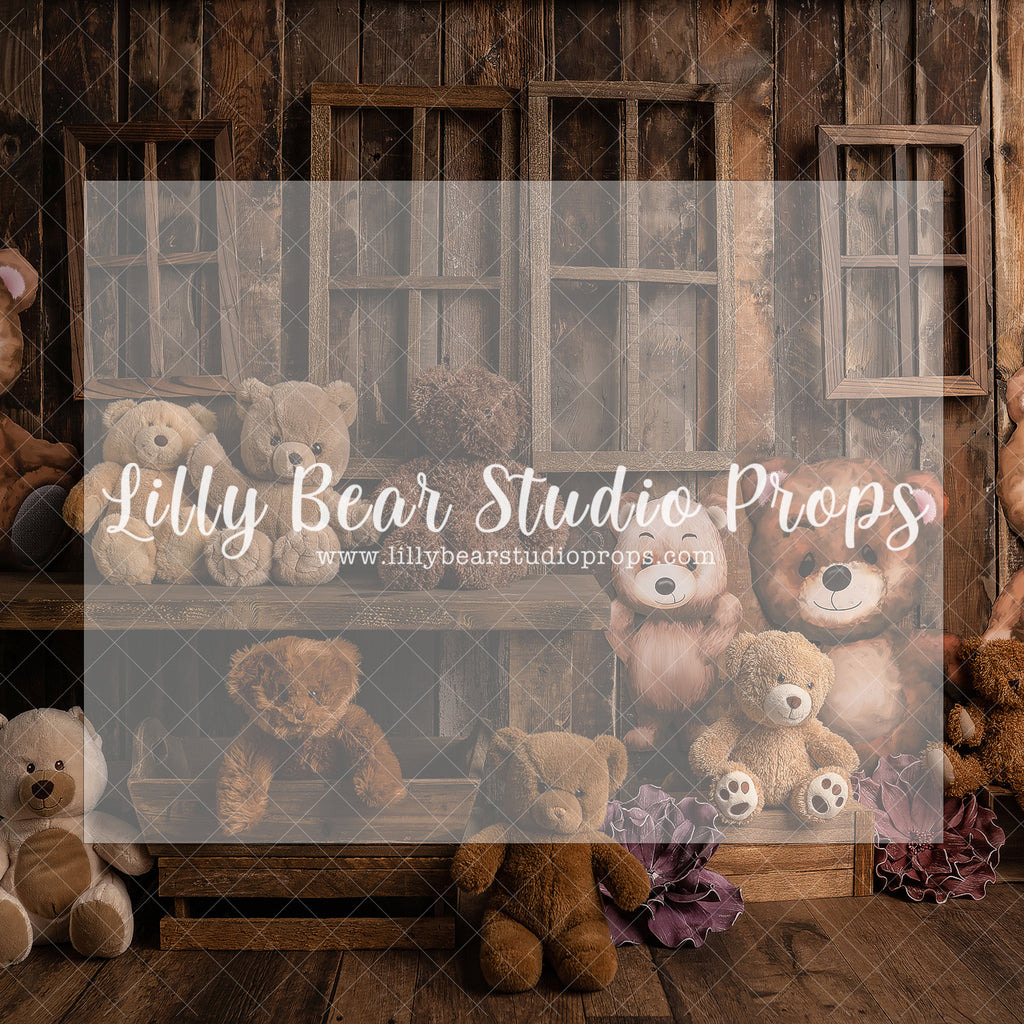 Teddy Bear Fun with Flowers - Lilly Bear Studio Props, boho teddy, Fabric, FABRICS, teddy, teddy bear, teddy bear love, teddy bear picnic, teddy bears, teddys