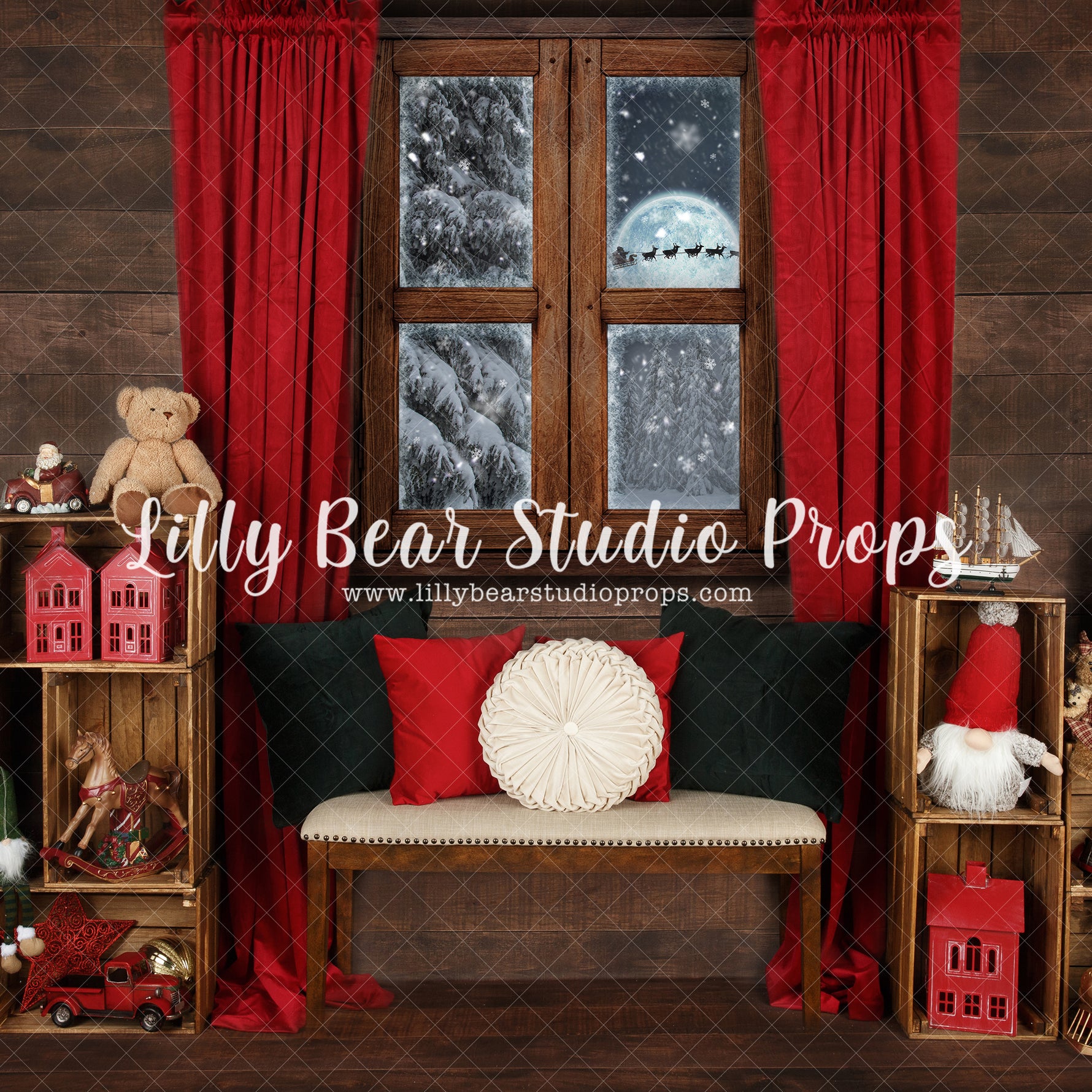 A Christmas Carol - Lilly Bear Studio Props, arctic pines, christmas, christmas village, evergreen trees, evergreens, Fabric, gnomes, holiday, holiday christmas, pillows, pine trees, red curtains, santa window, silver winter, snow, snowflakes, snowy forest, snowy pine, snowy pine trees, snowy trees, village, white christmas, white holiday, white winter, winter, winter christmas, winter diamond, winter lodge, Wrinkle Free Fabric