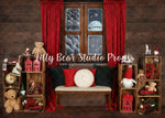 A Christmas Carol - Lilly Bear Studio Props, arctic pines, christmas, christmas village, evergreen trees, evergreens, Fabric, gnomes, holiday, holiday christmas, pillows, pine trees, red curtains, santa window, silver winter, snow, snowflakes, snowy forest, snowy pine, snowy pine trees, snowy trees, village, white christmas, white holiday, white winter, winter, winter christmas, winter diamond, winter lodge, Wrinkle Free Fabric