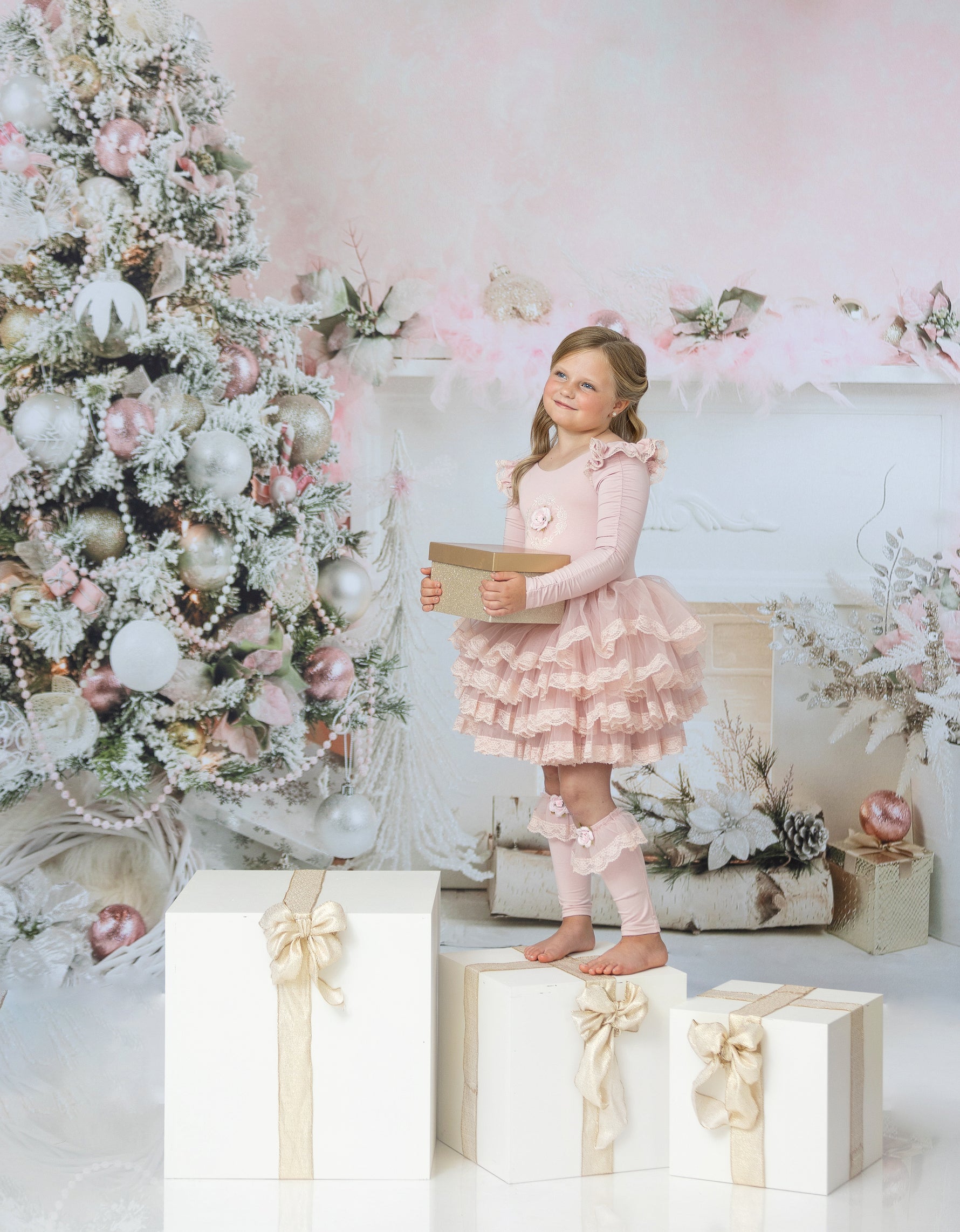 Pretty Blush Christmas - Lilly Bear Studio Props, animals, autumn forest, dark forest, enchanted forest, Fabric, FABRICS, fall forest, forest, forest animals, forest entry, forest floor, forest friends, forest painting, fox, green forest, into the wild, lanterns, little wild one, misty forest, moon, moonlight, moonlight forest, night forest, nighttime, owl, pine forest, pine tree, pine tree forest, pine trees, raccoon, where the wild things are, wild, wild animal, wild one, wild things, woodland forest
