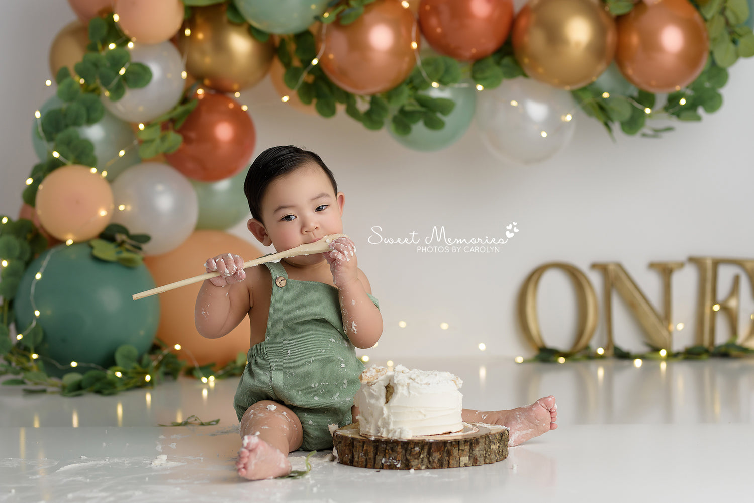 Eucalyptus Pumpkin Garland by Sweet Memories Photos By Carolyn sold by Lilly Bear Studio Props, animal - animals - baby