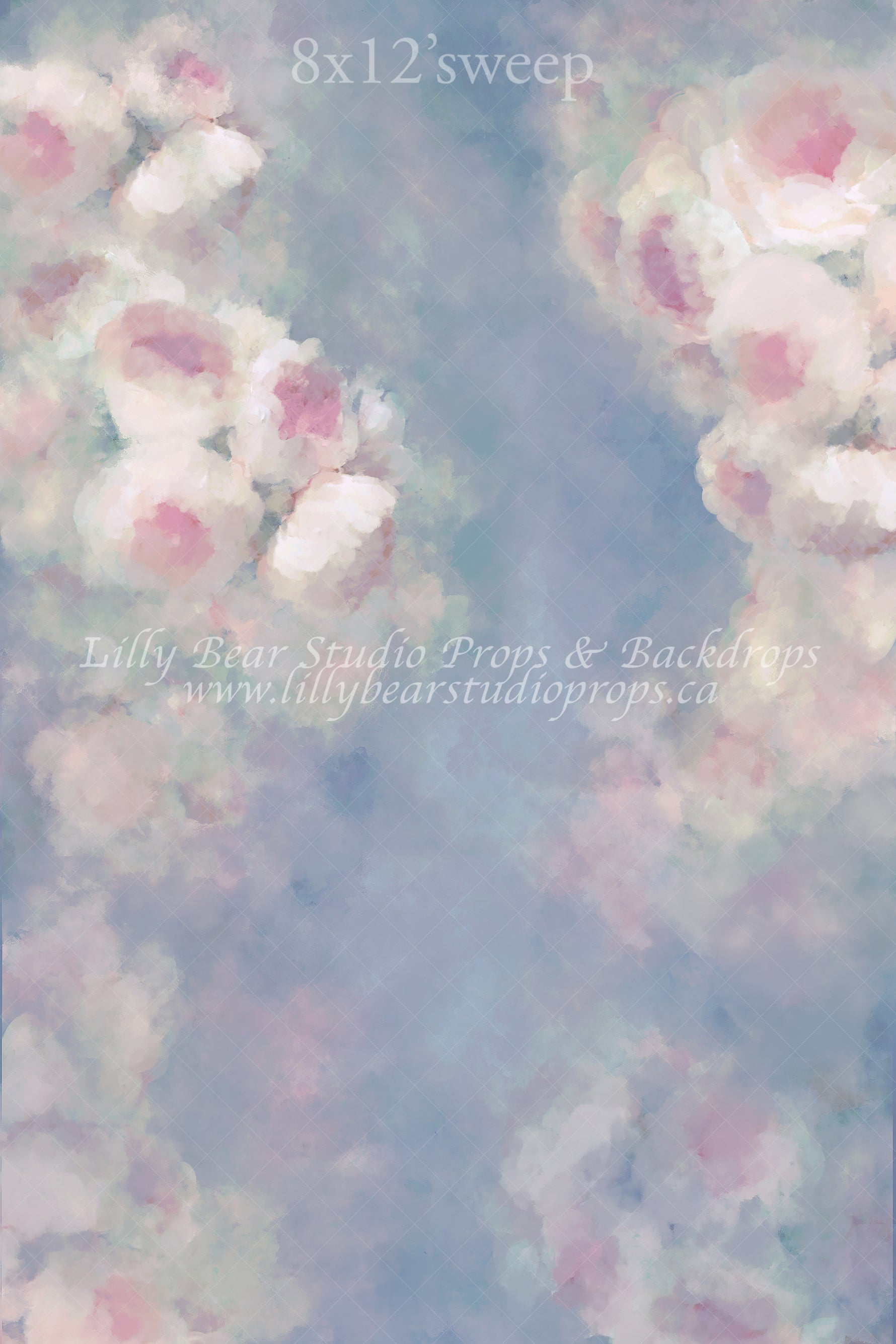 Alice by Jessica Ruth Photography sold by Lilly Bear Studio Props, fabric - fine art - floral - girls - hand painted