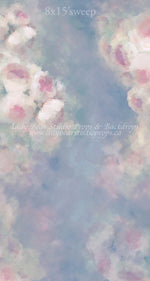 Alice by Jessica Ruth Photography sold by Lilly Bear Studio Props, fabric - fine art - floral - girls - hand painted