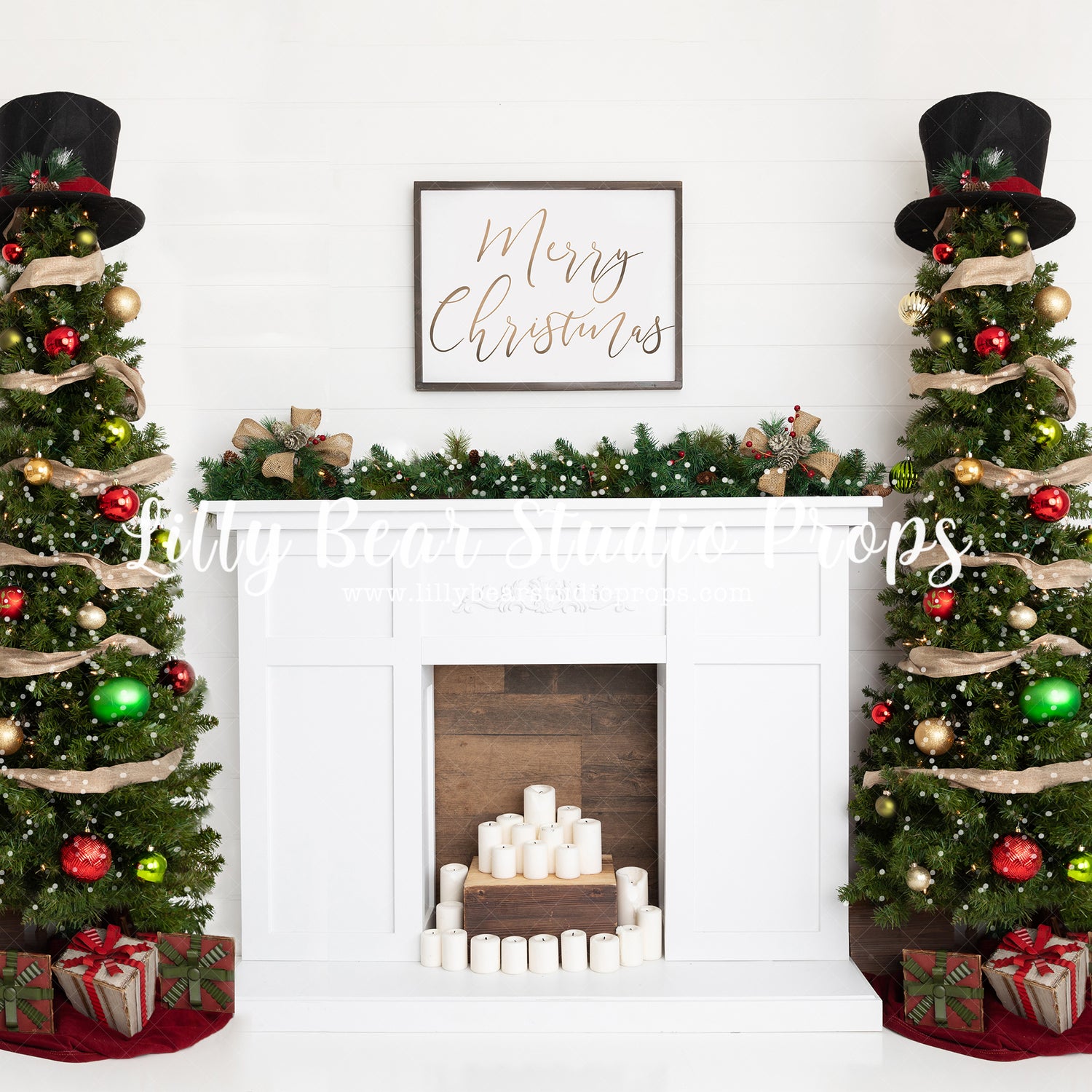 All I Want For Christmas by Meagan Paige Photography sold by Lilly Bear Studio Props, christmas - Fabric - holiday - Wr