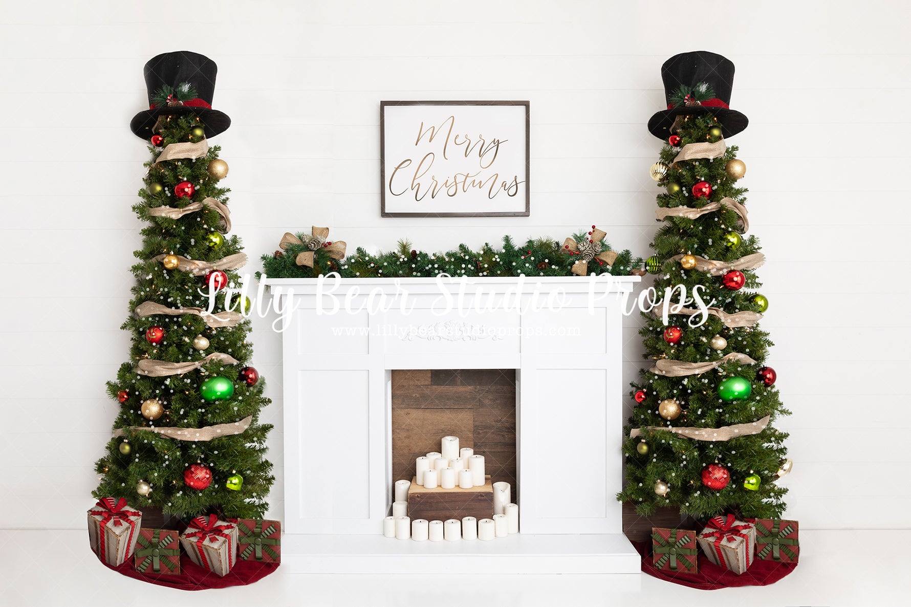 All I Want For Christmas by Meagan Paige Photography sold by Lilly Bear Studio Props, christmas - Fabric - holiday - Wr