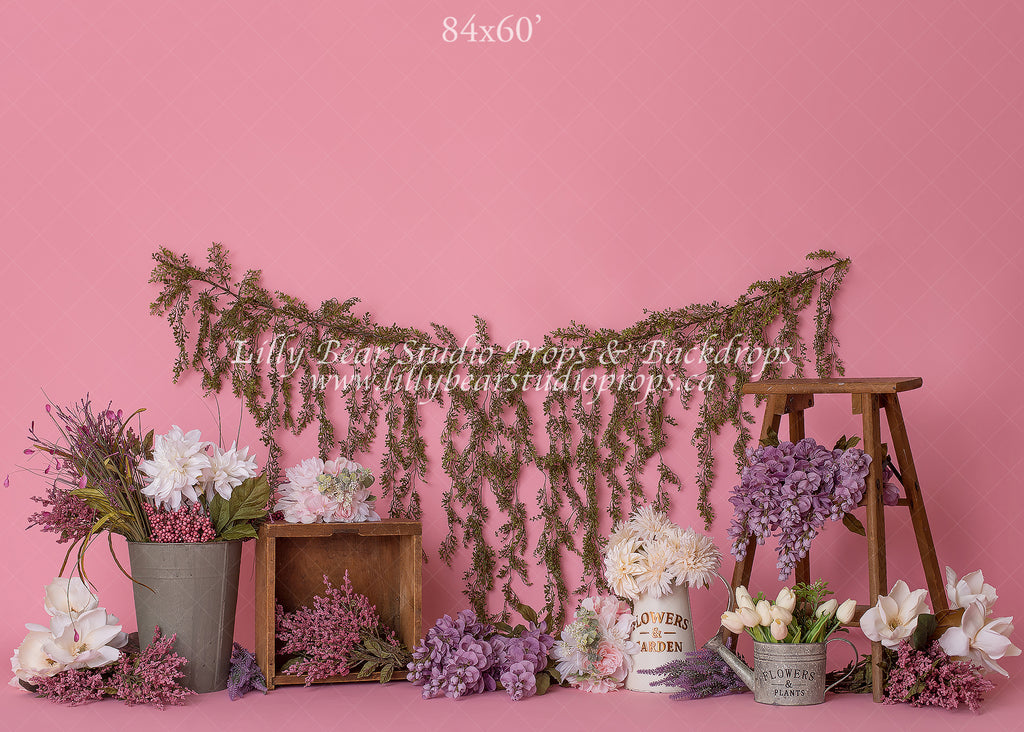 All In Bloom by EllaBean sold by Lilly Bear Studio Props, bloom - boho - fabric - floral - flowers - garland - girls