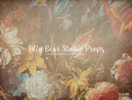All Things Precious-Floral 20 - Lilly Bear Studio Props, art, artistic floral, FABRICS, floor, FLOORS, floral, floral painting, floral sweep, florals, flowers, painting, sweep, textured