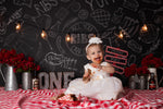 All You Can Eat by EllaBean sold by Lilly Bear Studio Props, bbq - birch wood - Fabric - FABRICS - food - grill - meat