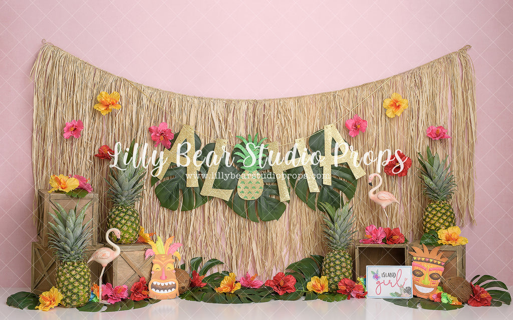 Aloha Island by Sweet Memories Photos By Carolyn sold by Lilly Bear Studio Props, beach - beach party - cake smash - di