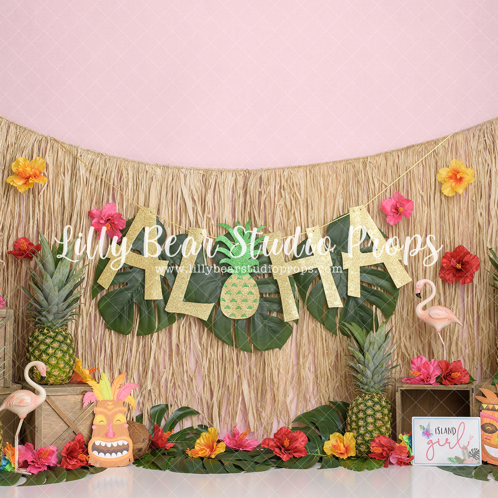 Aloha Island by Sweet Memories Photos By Carolyn sold by Lilly Bear Studio Props, beach - beach party - cake smash - di