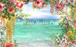 Aloha by Lilly Bear Studio Props sold by Lilly Bear Studio Props, aloha - aloha flowers - beach - beach sand - dessert