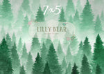 Alpine by Lilly Bear Studio Props sold by Lilly Bear Studio Props, christmas - Fabric - pine tree - trees - winter - wo