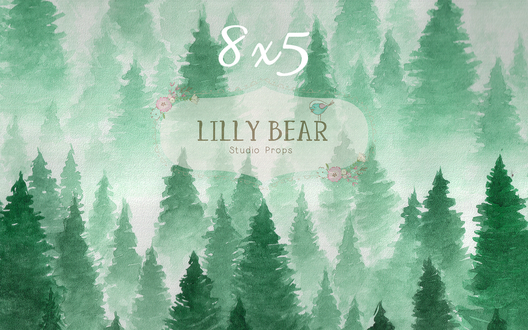 Alpine by Lilly Bear Studio Props sold by Lilly Bear Studio Props, christmas - Fabric - pine tree - trees - winter - wo