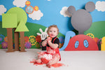 Mouse Club House by Angelica Knowland - Lilly Bear Studio Props, disney, mickey mouse, mickey mouse clubhouse, mickey mouse head, miska mouska mickey mouse