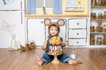 Cookie Kitchen by Angelica Knowland - Lilly Bear Studio Props, chocolate chip cookies, cookie jar, cookie monster, cookies, kitchen, kitchen cabinet, mouse, seasme street, who stole the cookies