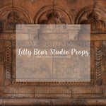 Antique Ornate Wall - Lilly Bear Studio Props, antique archway, arch, arches, archway, archways, columns, doors, doorway, FABRICS, flowers, garden, garden archway, garden door, lanterns, rose, spring, spring archway