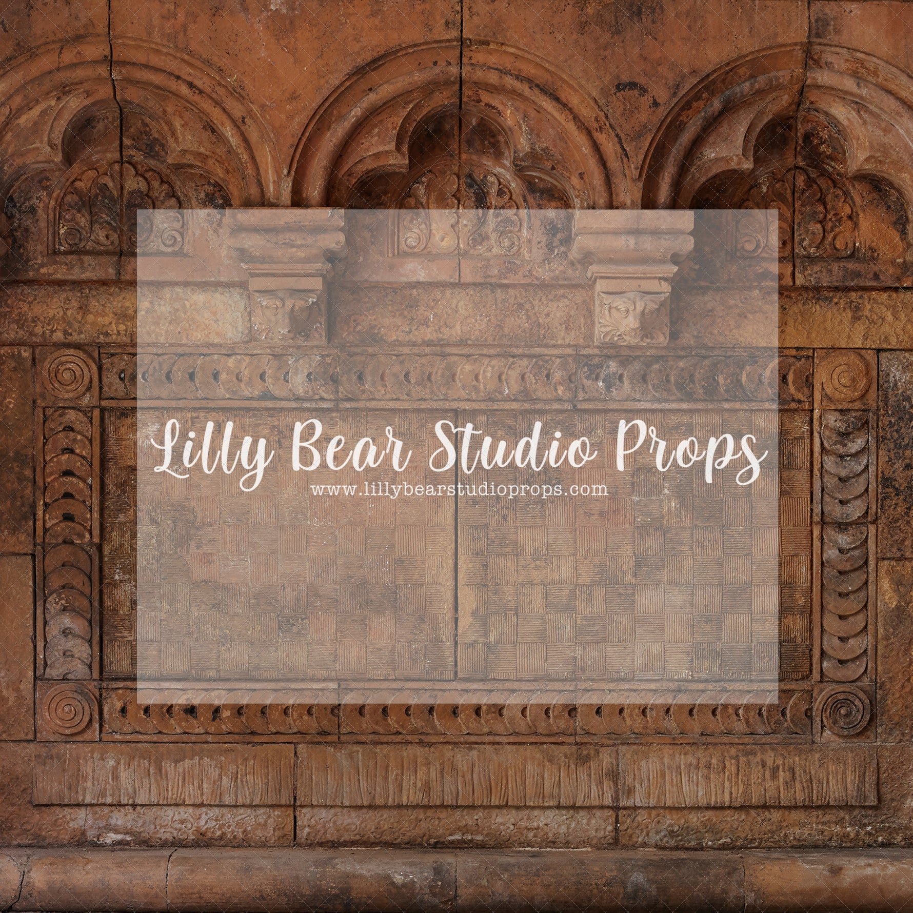 Antique Ornate Wall - Lilly Bear Studio Props, antique archway, arch, arches, archway, archways, columns, doors, doorway, FABRICS, flowers, garden, garden archway, garden door, lanterns, rose, spring, spring archway