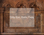 Antique Ornate Wall - Lilly Bear Studio Props, antique archway, arch, arches, archway, archways, columns, doors, doorway, FABRICS, flowers, garden, garden archway, garden door, lanterns, rose, spring, spring archway