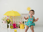 April Showers by Karissa Knowles Photography sold by Lilly Bear Studio Props, april showers - clouds - fabric - fine ar