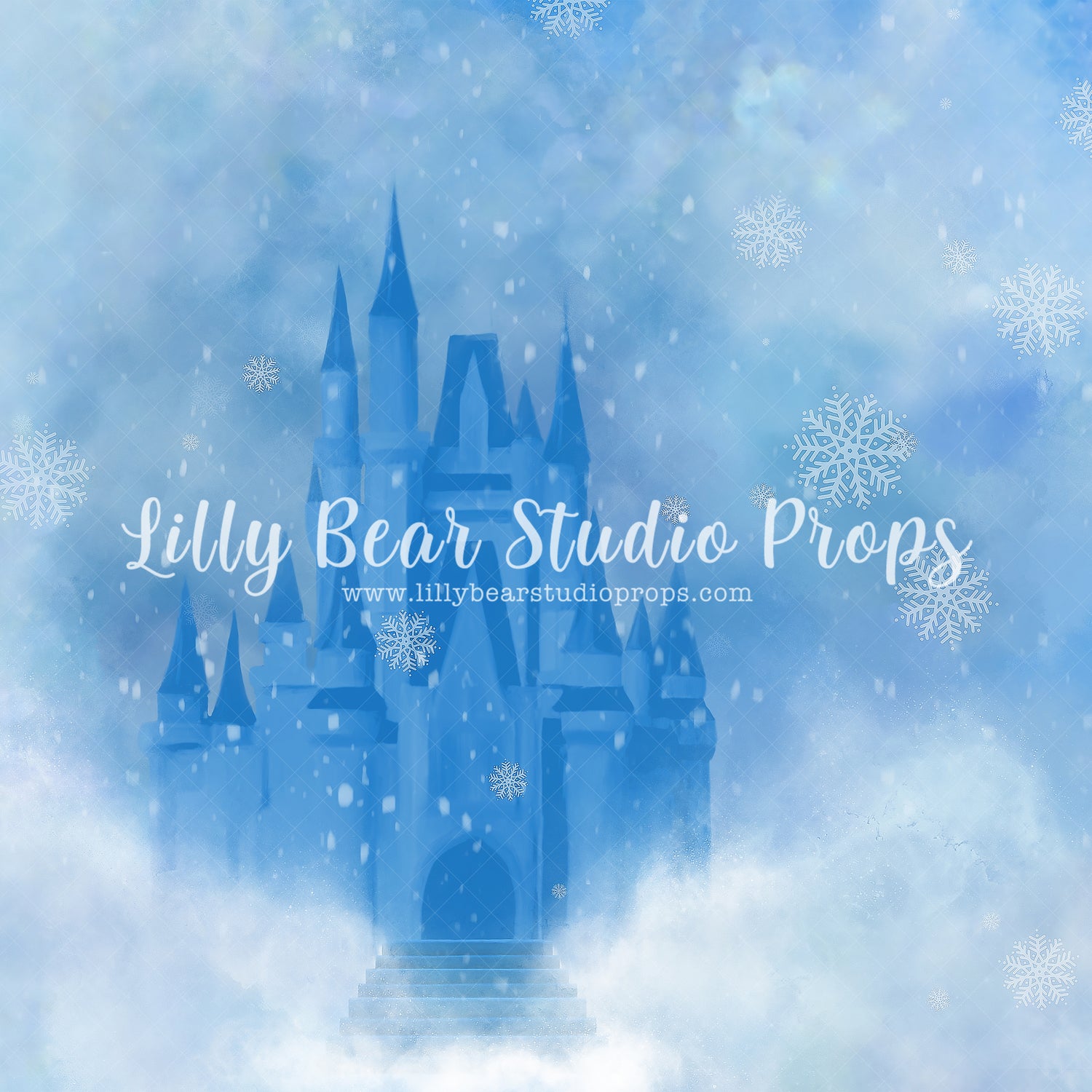 Arendelle by Jessica Ruth Photography sold by Lilly Bear Studio Props, arendelle - castle - disney - Fabric - fantasy