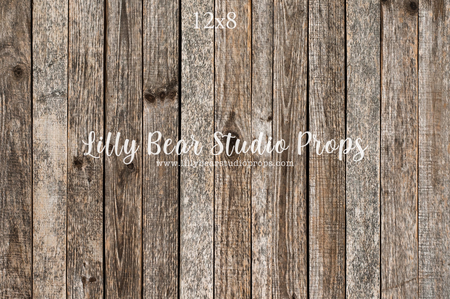 Aspen Vertical Wood Planks Floor by Lilly Bear Studio Props sold by Lilly Bear Studio Props, barn wood - brown wood - b