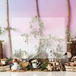 Aussie Garden Friends - Lilly Bear Studio Props, forest, koala, little wild one, wild one, wild one girl, Wrinkle Free Fabric