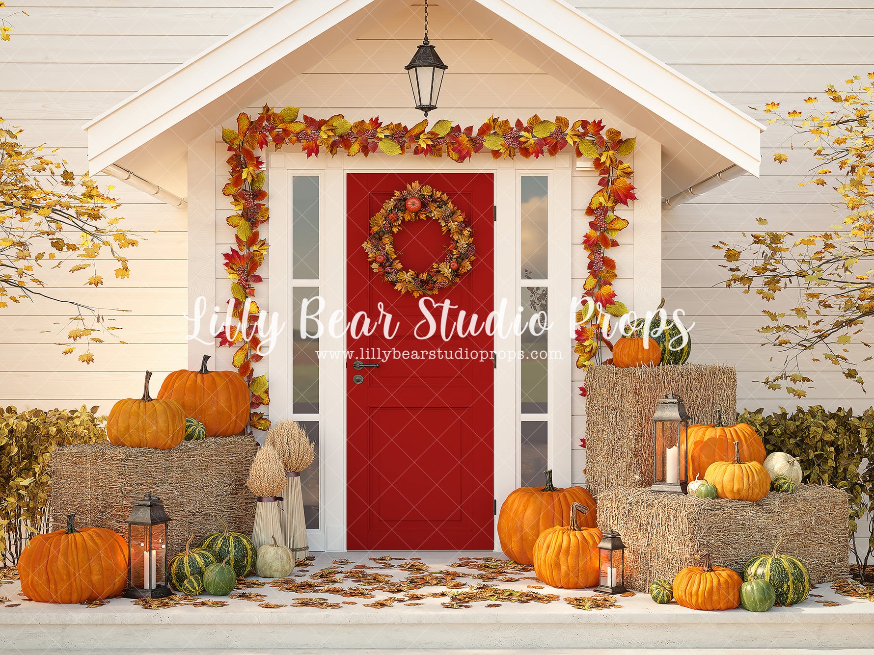 Autumn Entry by Lilly Bear Studio Props sold by Lilly Bear Studio Props, autumn - autumn colors - autumn colours - autu
