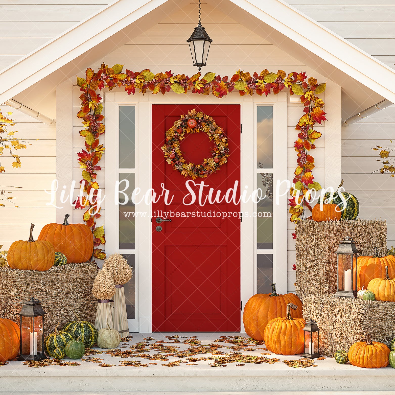 Autumn Entry by Lilly Bear Studio Props sold by Lilly Bear Studio Props, autumn - autumn colors - autumn colours - autu