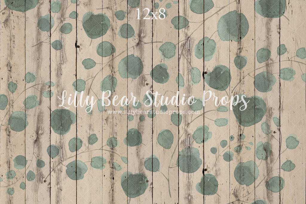 Azure Eucalyptus Wood Planks LB Pro Floor by Azure Photography sold by Lilly Bear Studio Props, Azure Cream - Azure Pho