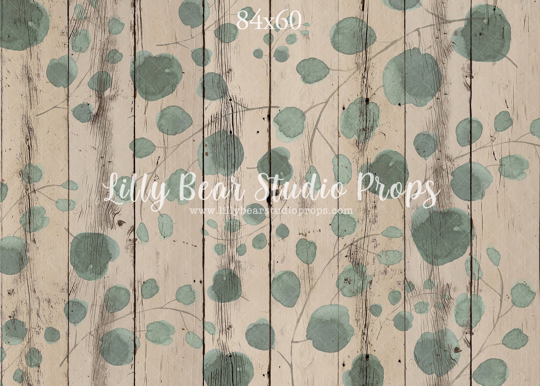 Azure Eucalyptus Wood Planks Floor by Azure Photography sold by Lilly Bear Studio Props, Azure Cream - Azure Photograph