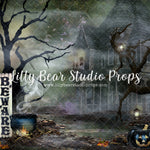 Beware Of The Night - Lilly Bear Studio Props, black fireplace, candles, dark fireplace, Fabric, FABRICS, fall fireplace, fireplace, fireplace frames, halloween, halloween fireplace, halloween haunt, halloween mini, halloween night, halloween pumpkins, haunted, haunted house, haunting, jack-o-lanter, jack-o-lantern, jack-o-lanterns, jackolantern, orange, pumpkin fireplace, spooky forest, spooky house