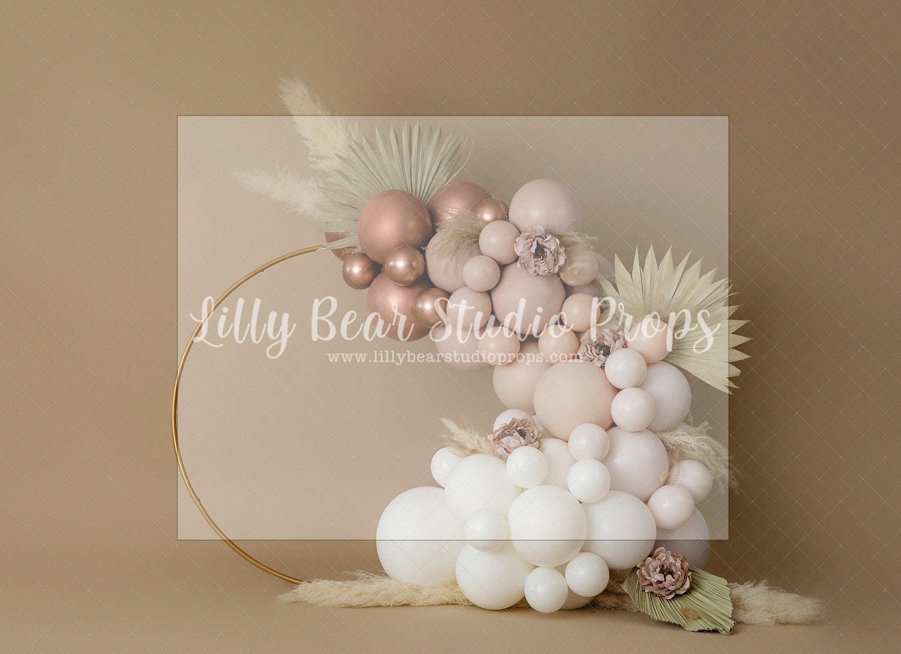 BOHO GIRLY HOOP - Lilly Bear Studio Props, boho, boho balloon garland, boho balloons, boho chic, boho garland, boho rings, boho spring, FABRICS, one