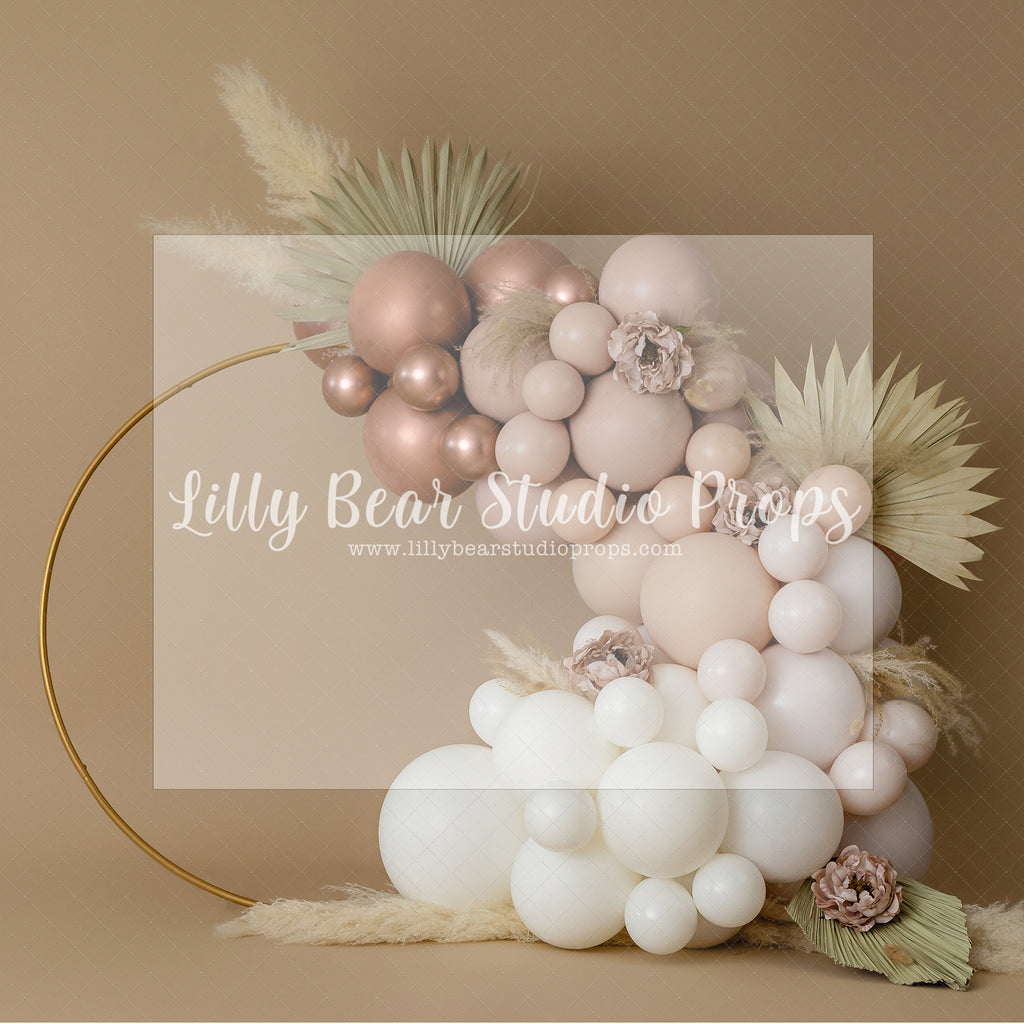 BOHO GIRLY HOOP - Lilly Bear Studio Props, boho, boho balloon garland, boho balloons, boho chic, boho garland, boho rings, boho spring, FABRICS, one