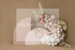 BOHO GIRLY MINNIE - Lilly Bear Studio Props, boho, boho balloon garland, boho balloons, boho chic, boho garland, boho rings, boho spring, FABRICS, minnie, minnie balloons, minnie mouse, minnie mouse balloon garland, minnie mouse bow, minnie mouse garden, minnie's bowtique, one