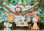 Baby Jungle by Anything Goes Photography sold by Lilly Bear Studio Props, baby jungle - Fabric - jungle - safari - Wrin