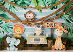 Baby Jungle by Anything Goes Photography sold by Lilly Bear Studio Props, baby jungle - Fabric - jungle - safari - Wrin