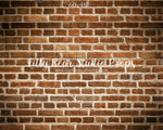 Back Alley Brick Wall by Lilly Bear Studio Props sold by Lilly Bear Studio Props, backdrop - brick - Brick Wall - brown
