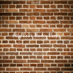 Back Alley Brick Wall by Lilly Bear Studio Props sold by Lilly Bear Studio Props, backdrop - brick - Brick Wall - brown