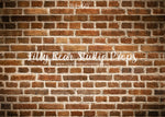 Back Alley Brick Wall by Lilly Bear Studio Props sold by Lilly Bear Studio Props, backdrop - brick - Brick Wall - brown