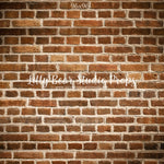 Back Alley Brick Wall by Lilly Bear Studio Props sold by Lilly Bear Studio Props, backdrop - brick - Brick Wall - brown