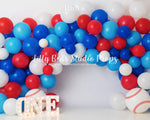 Balloon Baseball by OhSoBeauty Photography sold by Lilly Bear Studio Props, all star - balloon - balloon garland - ball