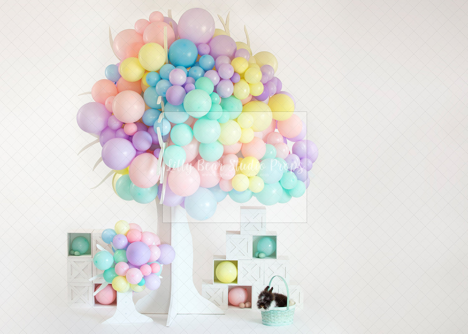 Ballooning Tree with Bunny