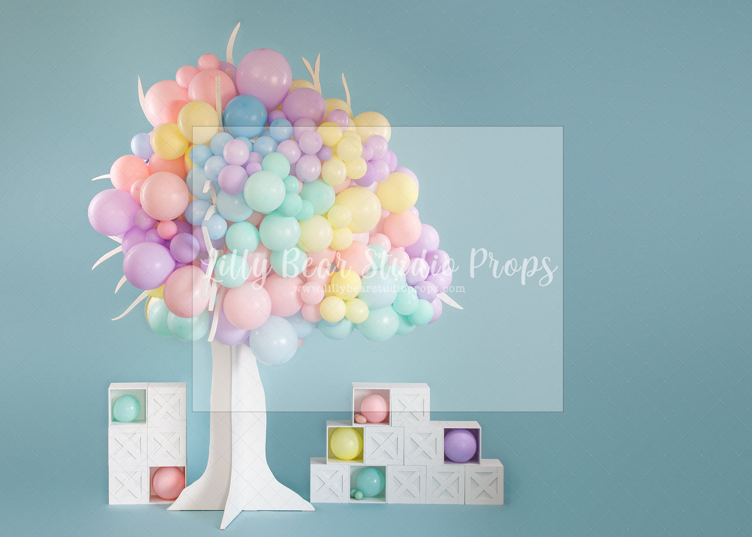 Ballooning Tree Blue